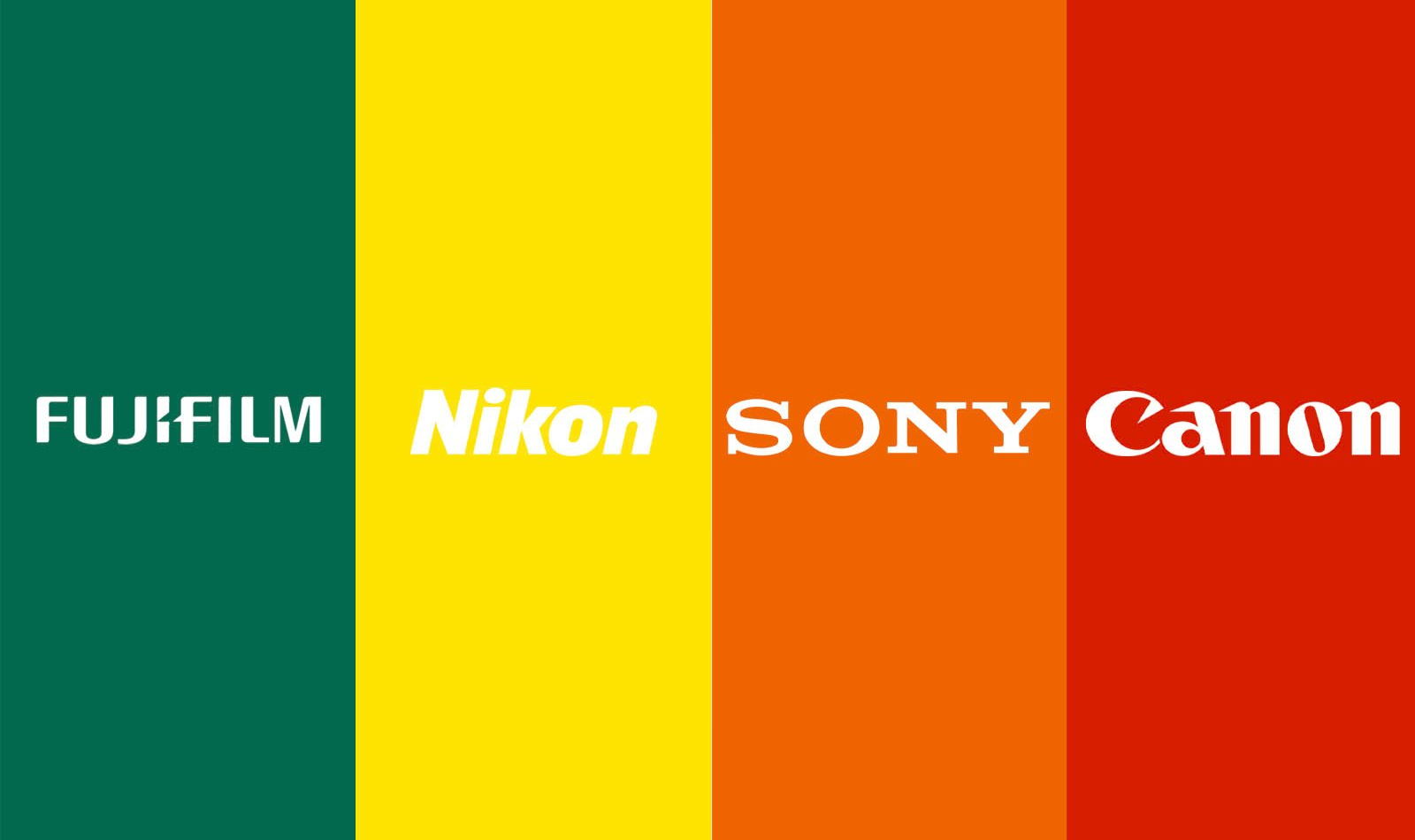 colori brand fotocamere