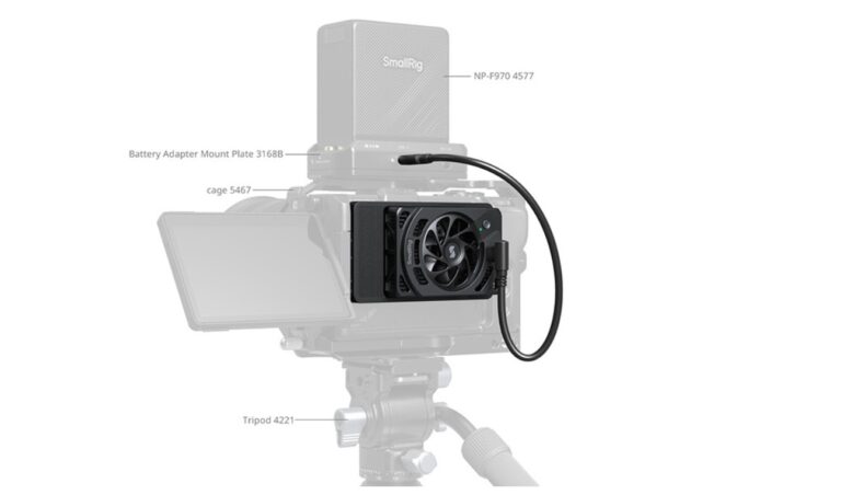 smallrig raffreddamento nikon zr