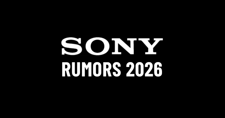 sony rumors 2026