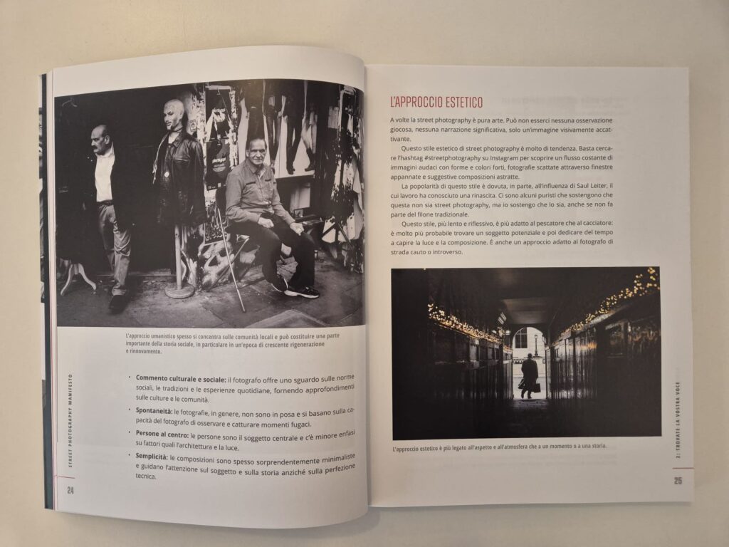 capitolo del libro Street Photography Manifesto di Brian Lloyd Duckett