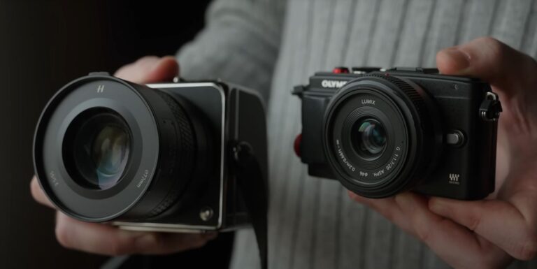 confronto tra hasselblad e olympus