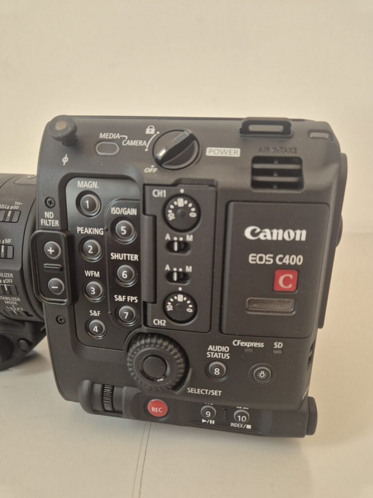 Recensione Canon EOS C400 1