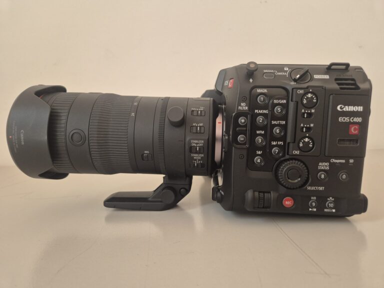 Recensione Canon EOS C400