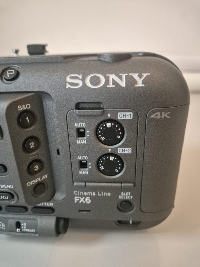 channel della Sony FX6