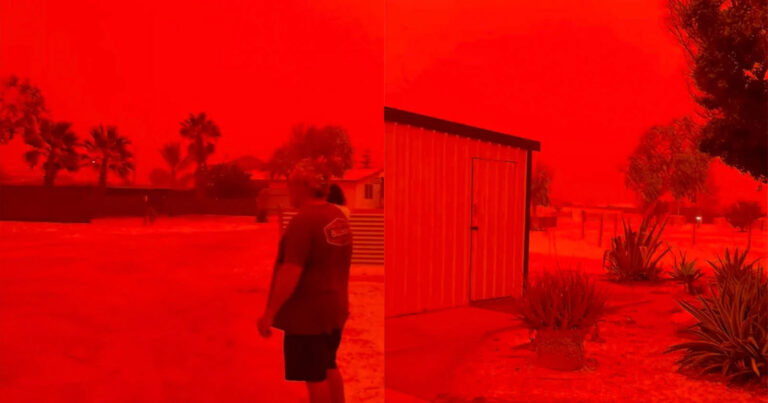 cielo rosso australia