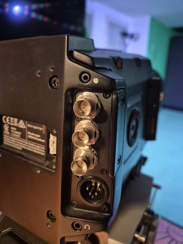 Connettività della Blackmagic URSA Broadcast G1