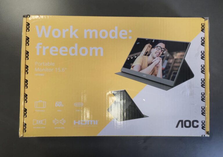 aoc monitor portatile 15 pollici recensione (1)